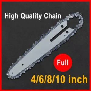 1/4" Mini Chainsaw Guide Bar 4-10 Inch for Pruning